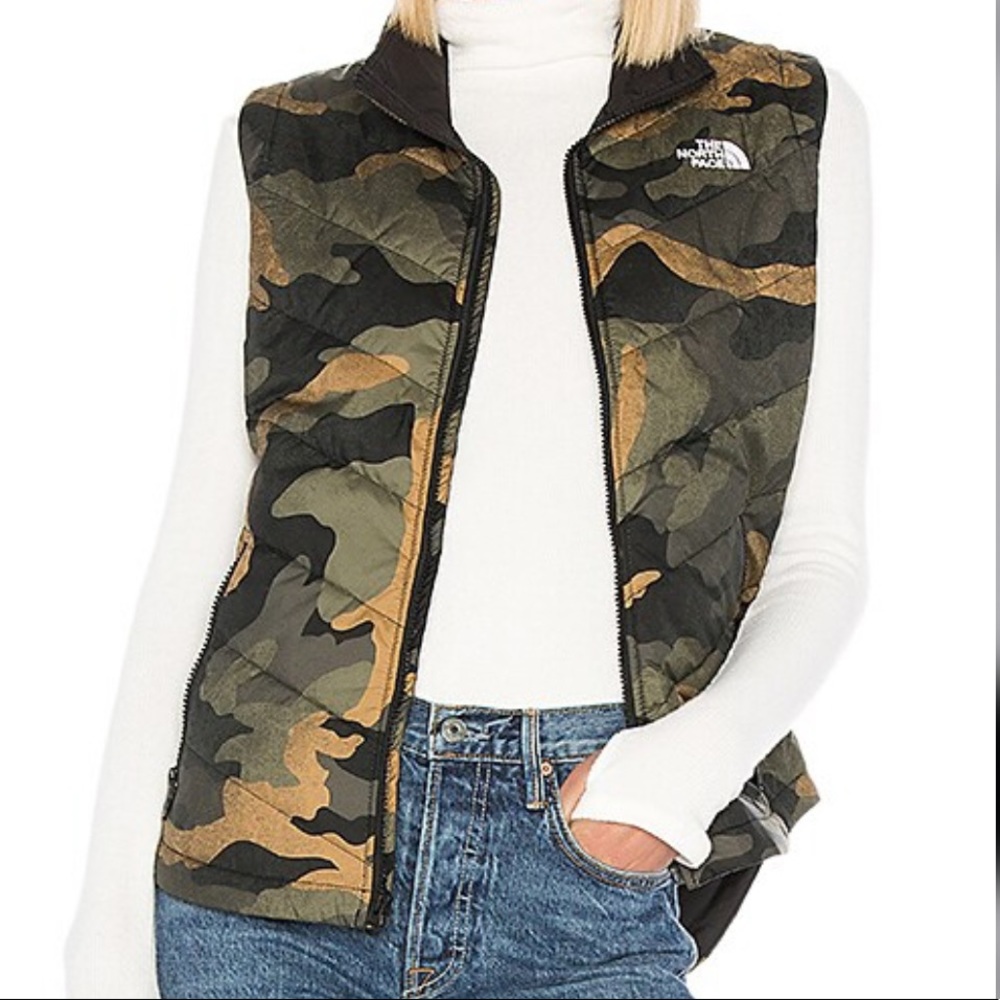 North Face Tamburello camo vest